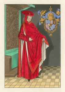 Filipe, duque de Borgonha, c 1460 de Henry Shaw