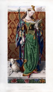 Saint Agnes, c1520, 1843. de Henry Shaw