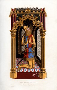 O Príncipe Negro, c1355, 1843.