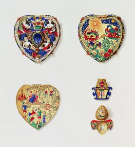 A jóia de Darnley, de "Notas históricas sobre o Lennox ou Darnley Jewel, a propriedade da rainha", por Patrick Fraser Tytler (1791-1849) publicou 1843 de Henry Shaw