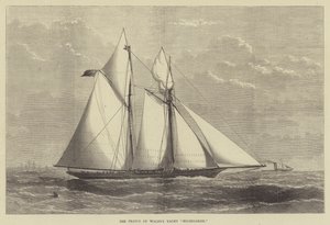 Yacht Hildegarde do Príncipe de Gales de Henry Spernon Tozer