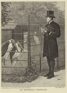 Uma visita episcopal de Henry Stacey Marks