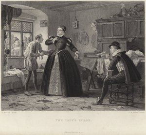 O alfaiate da senhora de Henry Stacey Marks