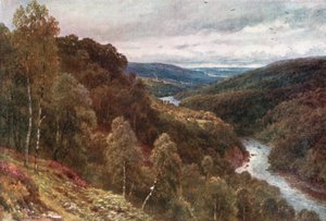 Strath Glass, Inverness-Shire (litografia a cores) de Henry Sutton Palmer