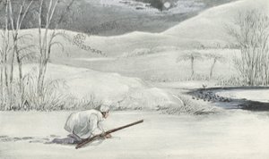 Caça ao pato selvagem de Mytton (litografia) de Henry Thomas (after) Alken