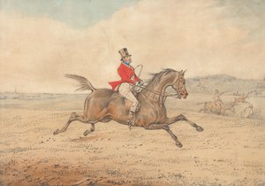 «Cavalgar com dificuldade» de Henry Thomas Alken