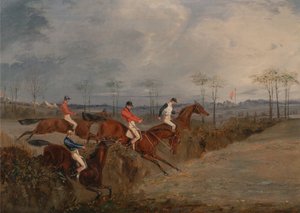 Cenas de uma corrida de obstáculos: Outra cobertura de Henry Thomas Alken