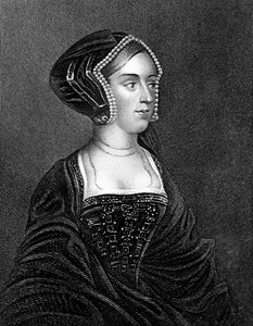Anne Boleyn, segunda esposa de Henrique VIII, século XIX.