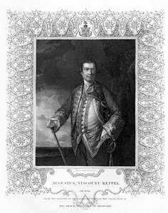 Augustus Keppel, Visconde Keppel, 1725-1786, século XIX.