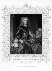John Churchill, 1º duque de Marlborough, oficial militar inglês, século XIX. de Henry Thomas Ryall