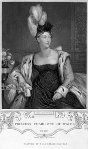Princesa Charlotte Augusta de Gales, século XIX.