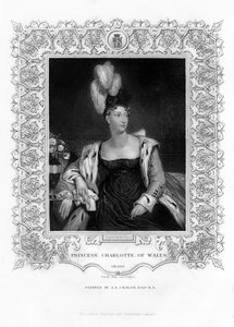 Princesa Charlotte Augusta de Gales, século XIX.