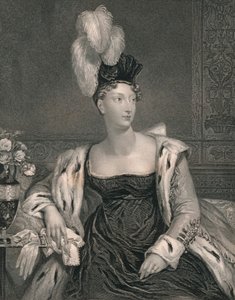 Princesa Charlotte, do País de Gales, c1817, início do século XIX.