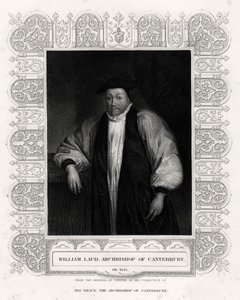 William Laud, Arcebispo de Canterbury, século XIX de Henry Thomas Ryall