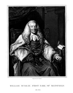 William Murray, 1º Conde de Mansfield, jurista escocês, 1832. de Henry Thomas Ryall