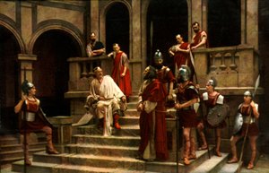 Jesus antes de Pilatos, 1922.