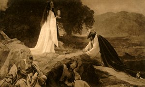 Jesus no Monte das Oliveiras, 1922.