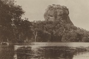 Cidades em ruínas do Ceilão: Sigiri (foto p/b)