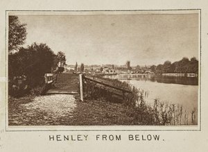 Henley a partir de baixo de Henry W. Taunt
