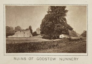 Ruínas do convento de Godstow de Henry W. Taunt