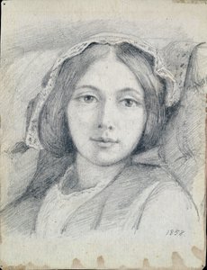 Maria Ellen Meredith, 1858 de Henry Wallis