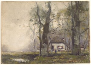 Lodge in the Woods, 1891 (wc no papel)