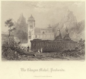 Chugun Mahal em Penukonda de Henry Warren
