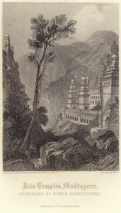 Templo Jain em Muktagerri de Henry Warren