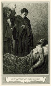 The White Devil, de John Webster: A Morte de Brachiano (litho)