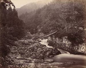 Ponte dos Mineiros, País de Gales, c. 1858 (foto)