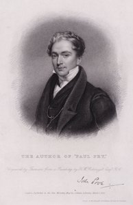 John Poole, dramaturgo inglês, autor de Paul Pry (gravura) de Henry William (after) Pickersgill