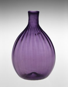 Garrafa de Bolso de Henry William (attr.to) Stiegel