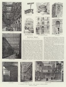 Uma famosa antiga prisão agora sendo demolida de Henry William Brewer