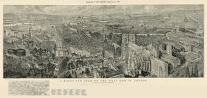 Uma visão panorâmica do extremo oeste de Londres