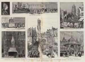 Concurso histórico e religioso em Bruges, na Bélgica, em comemoração do Beato Carlos, o Bom, décimo terceiro conde de Flandres