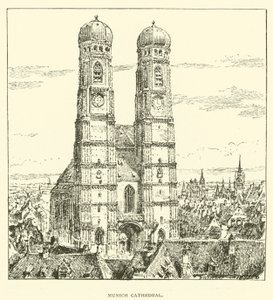 Catedral de Munique (gravura) de Henry William Brewer