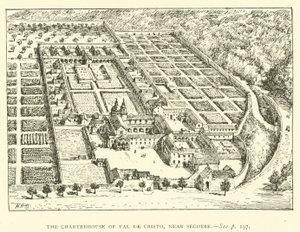 A Casa Fretada do Val de Cristo, perto de Segorbe (gravura) de Henry William Brewer