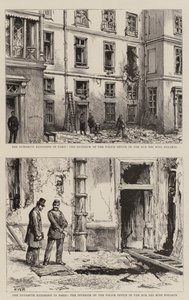 A explosão da dinamite em Paris de Henry William Brewer