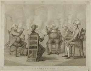 Um clube de fumantes de Henry William Bunbury