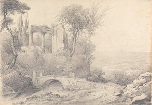 Paisagem com Ruínas e Ponte