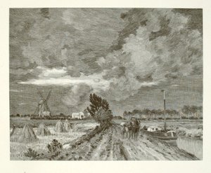 Aproximação da tempestade (Canal St. Omer) de Henry Wolf