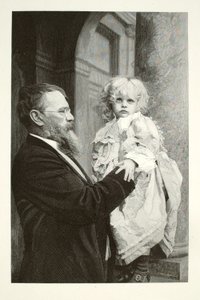 Lenbach e o seu filho de Henry Wolf