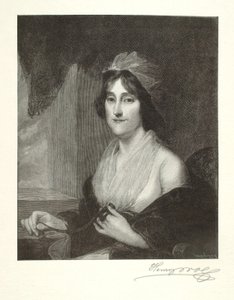 Sra. William Rawle (Sarah Coates Burge) de Henry Wolf