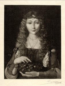 Retrato de uma rapariga de Henry Wolf