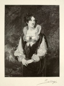 Retrato de uma senhora de Henry Wolf