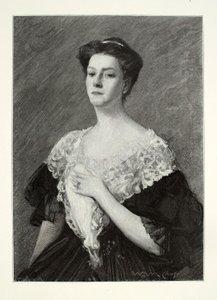Retrato de uma mulher de Henry Wolf