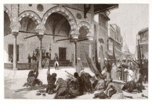 Submissão dos Mamelucos a Napoleão de Henry Wolf