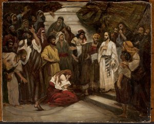Adulteress de Henryk Siemiradzki