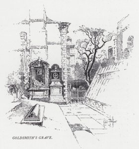 Túmulo do ourives (gravação) de Herbert (after) Railton