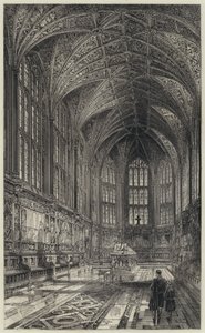 A Capela Memorial (gravura) de Herbert (after) Railton